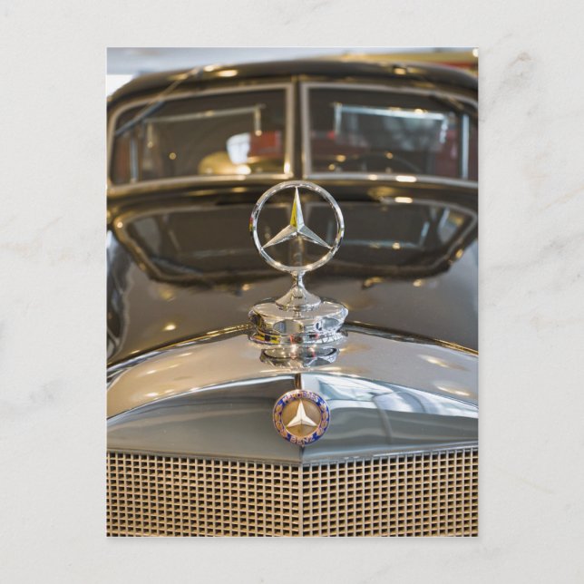 Deutschland, Baden-Württemberg, Stuttgart. Mercede Postkarte (Vorderseite)