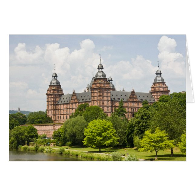Deutschland, Bayern, Bayern, Aschaffenburg. Schlos (Vorderseite (Horizontal))