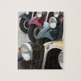 Deutschland, Bayern-Bayern, München. BMW Welt Auto Puzzle