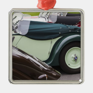 Deutschland, Bayern-Bayern, München. BMW Welt Auto Silbernes Ornament