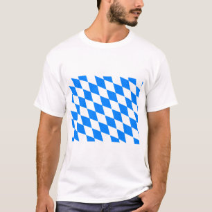 Deutschland-Bayern-Flagge T-Shirt