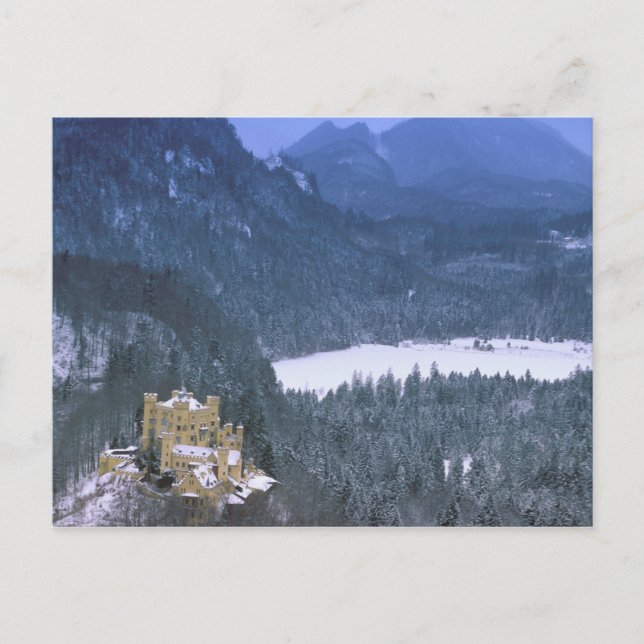Deutschland, Bayern, Hohenschwangau Postkarte (Vorderseite)