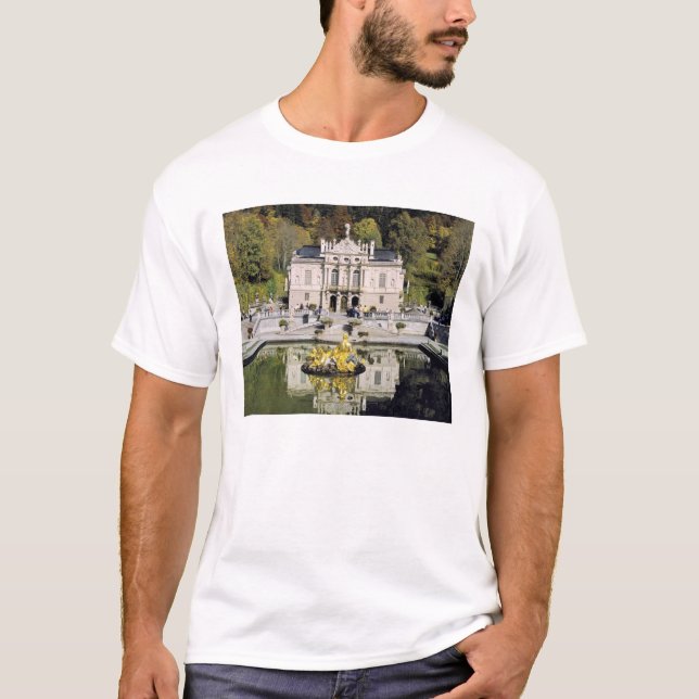 Deutschland, Bayern, Schloss Linderhof. Linderhof T-Shirt (Vorderseite)