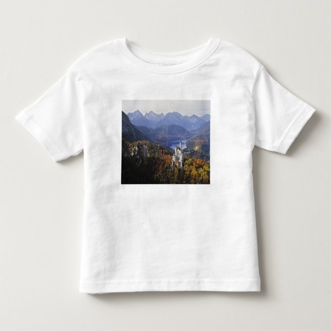 Deutschland, Bayern, Schloss Neuschwanstein.Extra  Kleinkind T-shirt (Vorderseite)