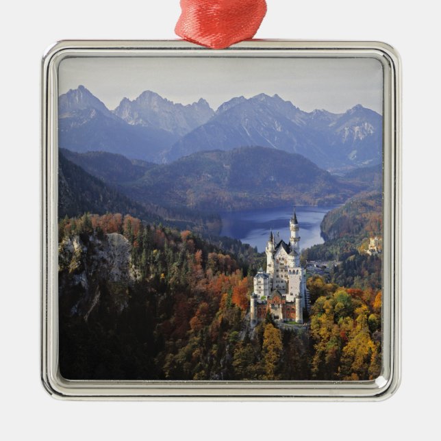 Deutschland, Bayern, Schloss Neuschwanstein.Extra  Ornament Aus Metall (Vorne)