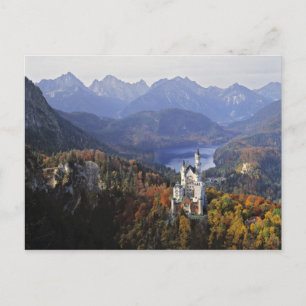Deutschland, Bayern, Schloss Neuschwanstein. Extra Postkarte