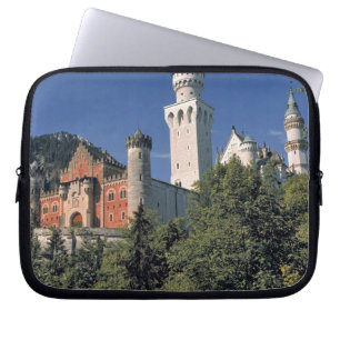 Deutschland, Bayern, Schloss Neuschwanstein. Laptopschutzhülle