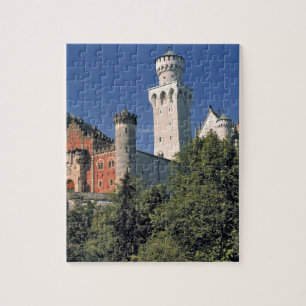 Deutschland, Bayern, Schloss Neuschwanstein. Puzzle
