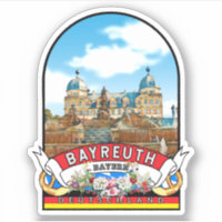 Deutschland Bayreuth Vintages Andenken