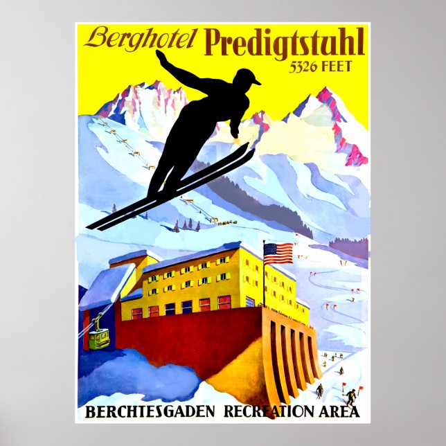 Deutschland Berchtesgaden Poster (Vorne)
