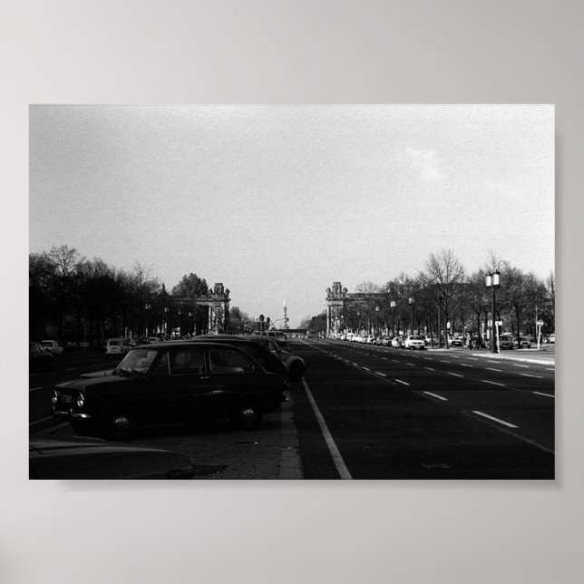 Deutschland Berlin Die 17. Juni-Straße Poster (Vorne)