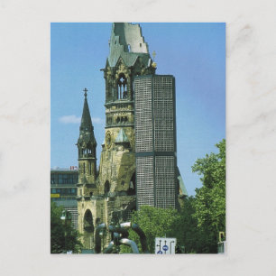 Deutschland, Berlin, Kurustendamm, Wilhelm Kirche Postkarte