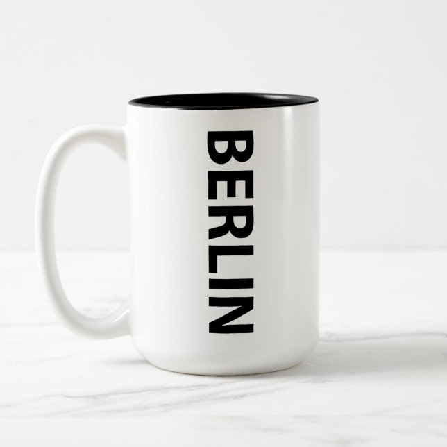 Deutschland Berlin Zweifarbige Tasse (Links)