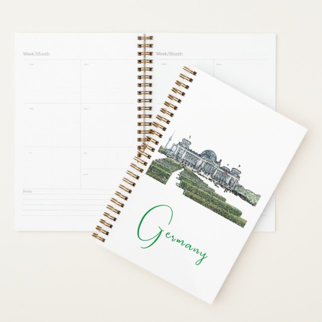 Deutschland Berliner Reichstag Gebäude Planer (Anzeige)