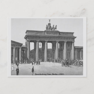 Deutschland Brandenburg Tor c1900 Berlin Postkarte
