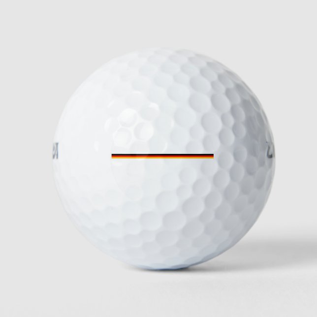 Deutschland-Design Golfball (Vorderseite)