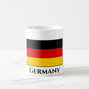 Deutschland (deutsche Flagge) Kaffeetasse