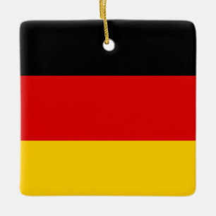 Deutschland (deutsche Flagge) Keramikornament