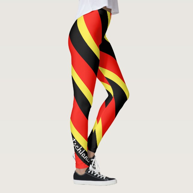 Deutschland - deutsche Flagge Leggings (Rechts)
