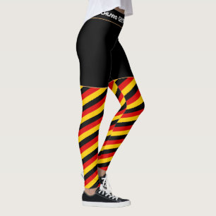 Deutschland & Deutschland Flag Fashion, Reise-/Spo Leggings