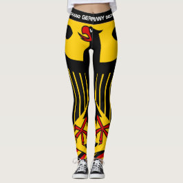 Deutschland & Deutschland Flag Mode, Reise/Sport F Leggings
