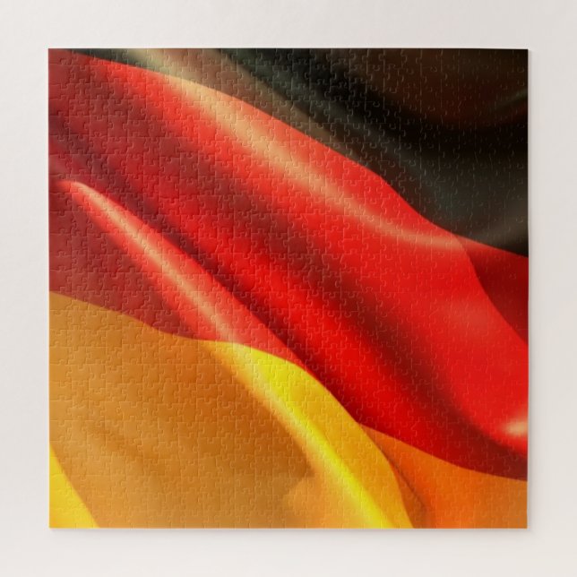 Deutschland Deutschland Flagge rot/schwarz/gelb Puzzle (Vertikal)