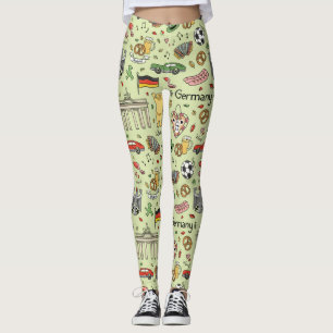 Deutschland Doodles Leggings