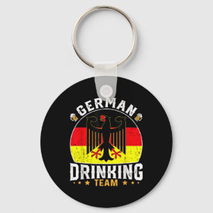 Deutschland Drink Team Beer Festival Männer Frauen Schlüsselanhänger
