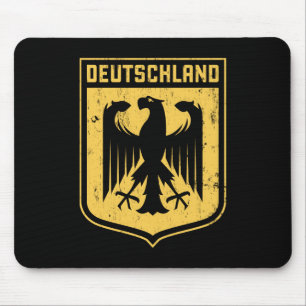 Deutschland Eagle - deutsches Wappen Mousepad