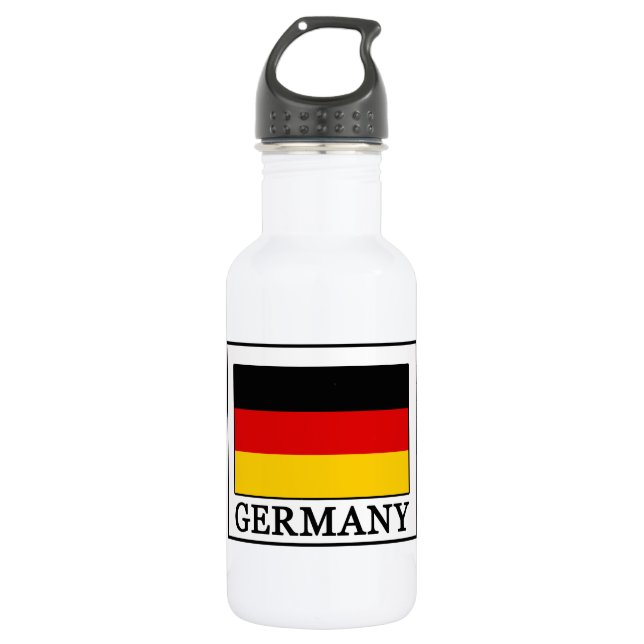 Deutschland Edelstahlflasche (Vorderseite)