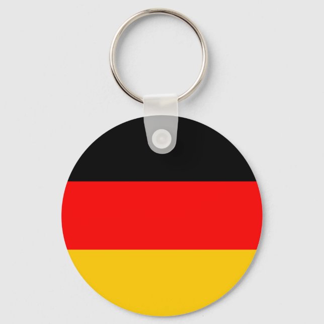 Deutschland Fahne Schlüsselanhänger (Vorderseite)