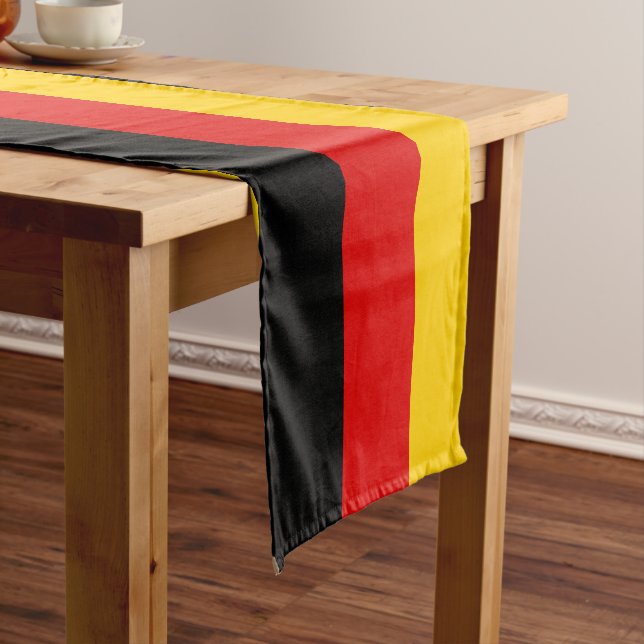 Deutschland Farbe der schwarzen Red Gold Flagge De Großer Tischläufer (Beispiel)
