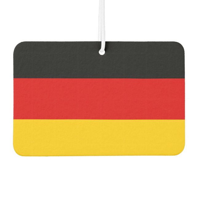 Deutschland Flag Deutschland Patriotic German Air  Autolufterfrischer (Vorderseite)