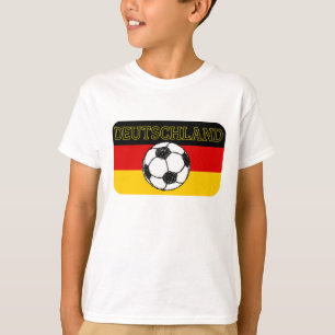DEUTSCHLAND FLAG   FUSSBALL T-Shirt