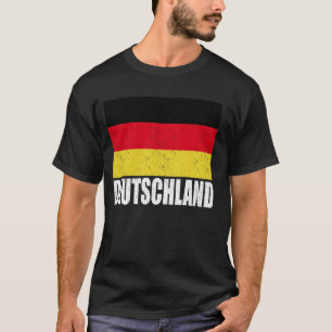 Deutschland Flag Grunge Vintag Souvenir Deutschlan T-Shirt