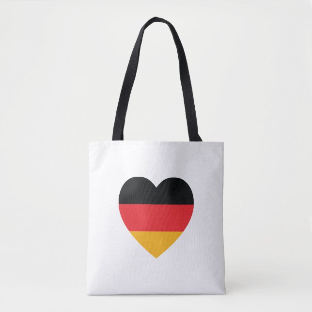 Deutschland Flag Herztote Tag (Vorderseite)