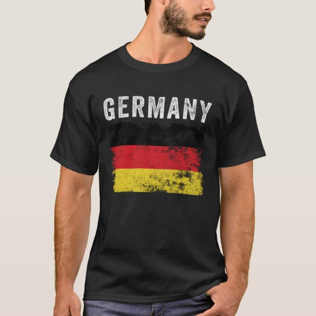 Deutschland Flag Not leidende Männer Frauen Kinder T-Shirt (Vorderseite)
