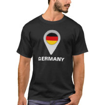 Deutschland Flag-Ortssymbol