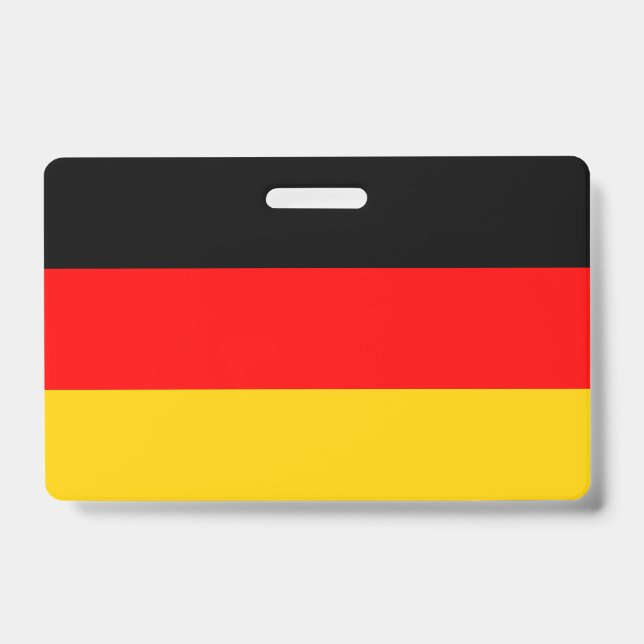 Deutschland-Flagge Ausweis (Vorderseite)