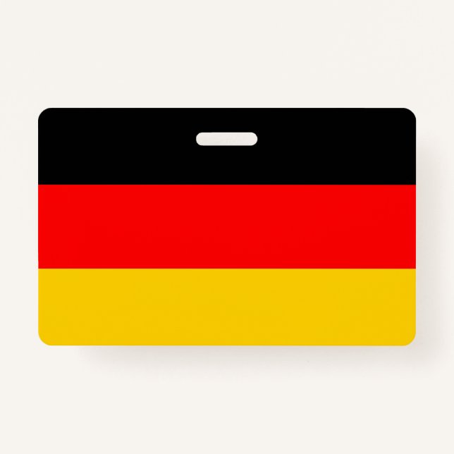 Deutschland-Flagge Ausweis (Vorderseite)