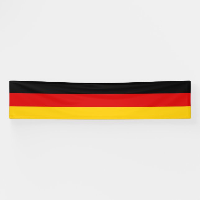 Deutschland-Flagge Banner (Horizontal)