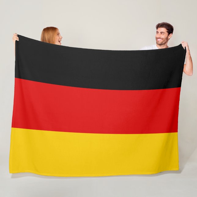 Deutschland-Flagge - Deutschland Fleecedecke (Beispiel)