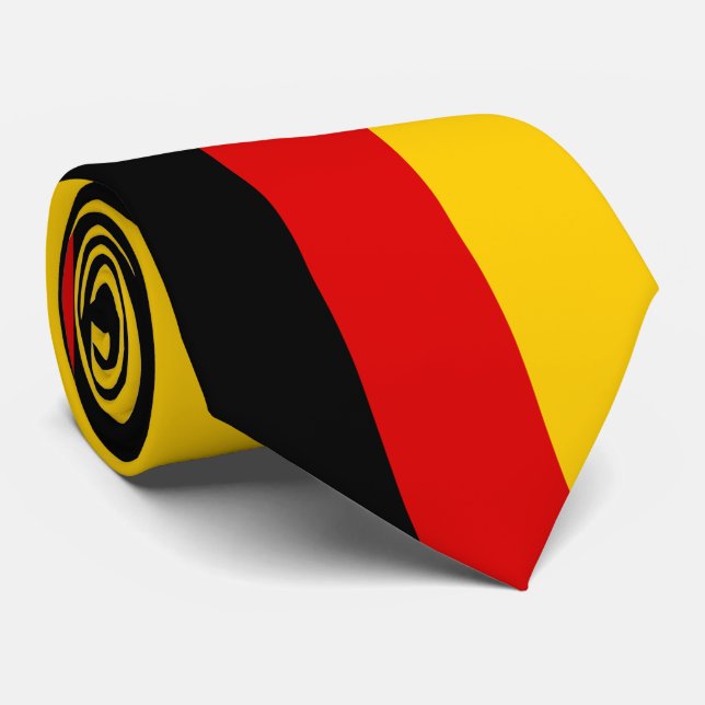 Deutschland-Flagge - Deutschland Krawatte (Gerollt)