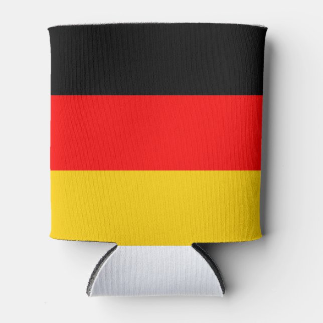 Deutschland-Flagge Dosenkühler (Vorderseite)