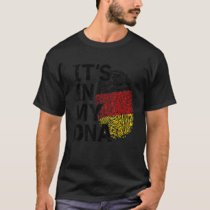Deutschland-Flagge Es ist in meinem DNS deutschen  T-Shirt
