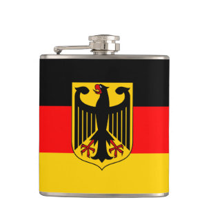 Deutschland-Flagge Flachmann