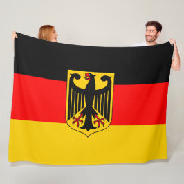 Deutschland-Flagge Fleecedecke