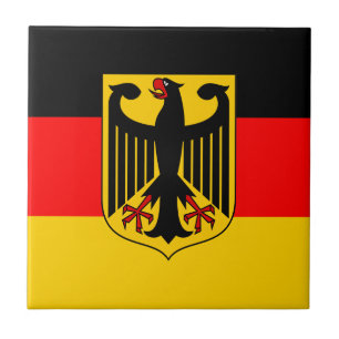 Deutschland-Flagge Fliese