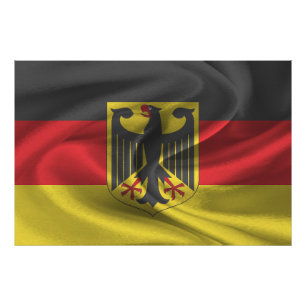 Deutschland-Flagge Fotodruck