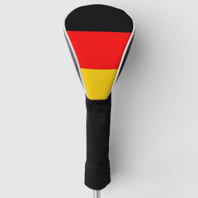 Deutschland-Flagge Golf Headcover (Vorderseite)